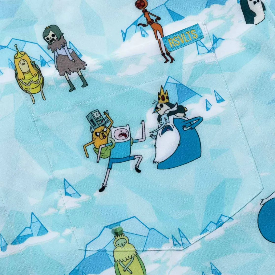 Adventure Time|Warner Bros.|Adventure Time "All Hail the Ice King" – KUNUFLEX Short Sleeve Shirt