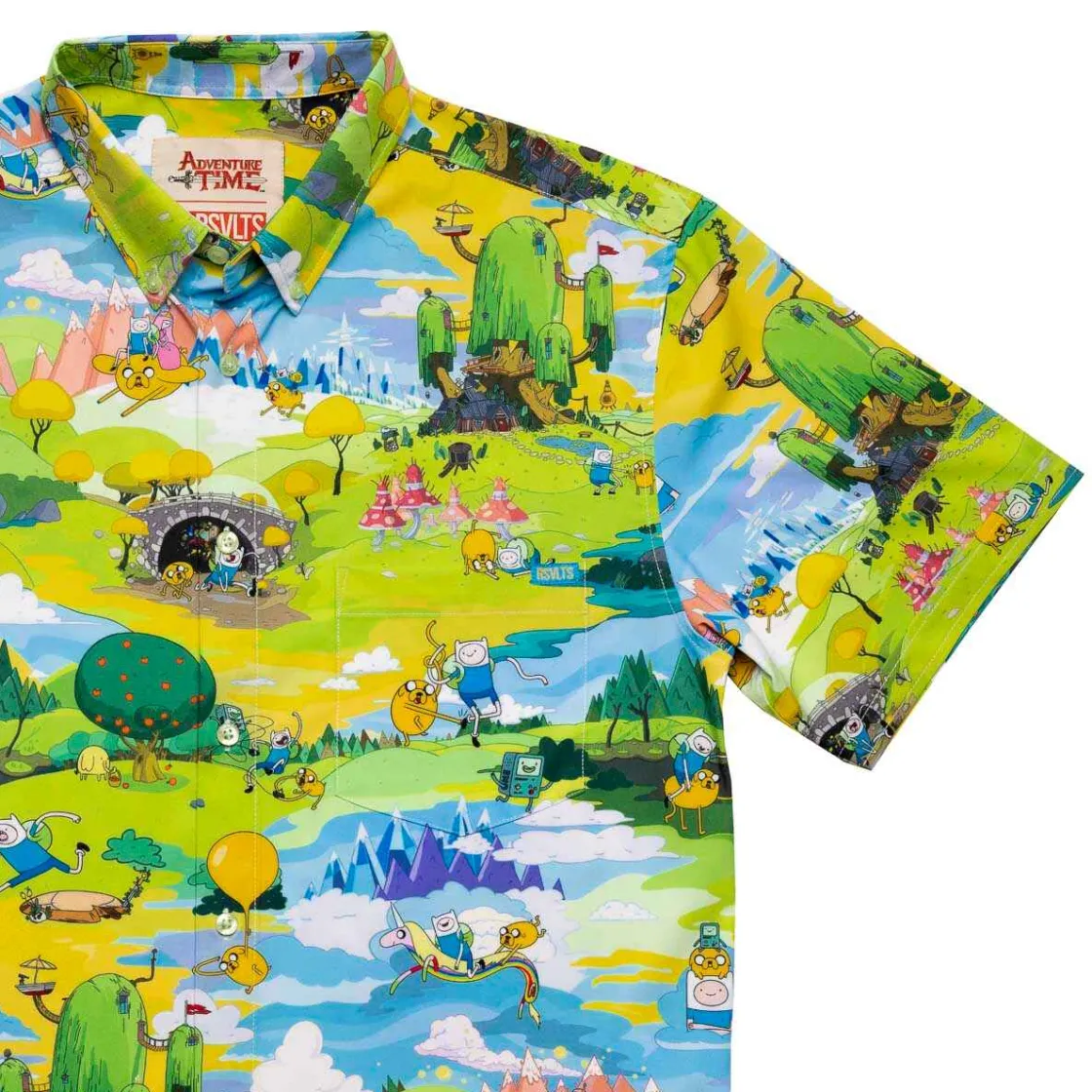 Warner Bros.|Warner Bros.|Adventure Time "Come Along with Me" – KUNUFLEX Short Sleeve Shirt