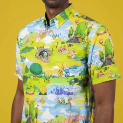 Warner Bros.|Warner Bros.|Adventure Time "Come Along with Me" – KUNUFLEX Short Sleeve Shirt
