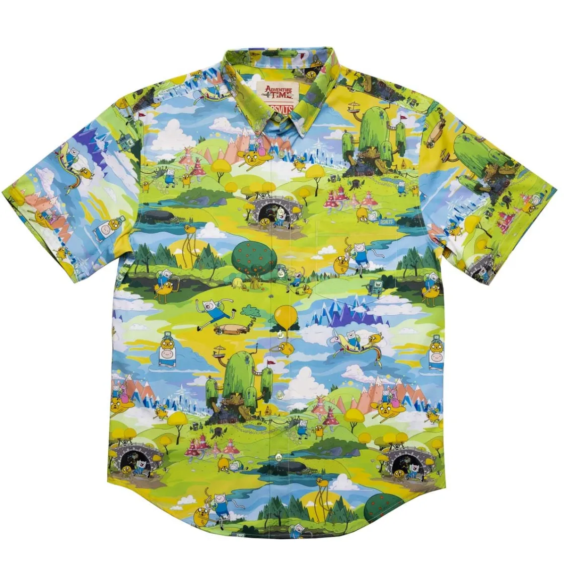 Warner Bros.|Warner Bros.|Adventure Time "Come Along with Me" – KUNUFLEX Short Sleeve Shirt