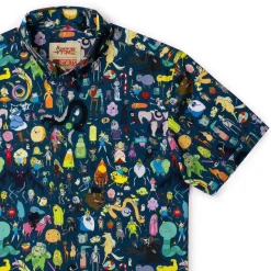 Adventure Time|Warner Bros.|Adventure Time  "Who's Who of Ooo" – KUNUFLEX Short Sleeve Shirt