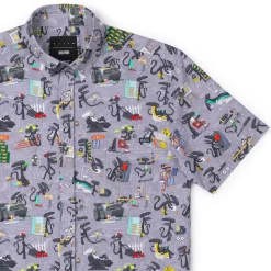 Alien|Short Sleeves|Alien "Xenolife" – KUNUFLEX Short Sleeve Shirt
