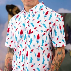 Short Sleeve Shirts|Americana|RSVLTS America Pops & Freedom – KUNUFLEX Short Sleeve Shirt (Legends Edition)