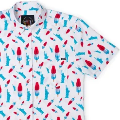 Short Sleeve Shirts|Americana|RSVLTS America Pops & Freedom – KUNUFLEX Short Sleeve Shirt (Legends Edition)