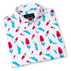 Short Sleeve Shirts|Americana|RSVLTS America Pops & Freedom – KUNUFLEX Short Sleeve Shirt (Legends Edition)