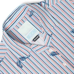 Short Sleeve Shirts|Americana|RSVLTS America's Got Talons – Women's Stretch Seersucker Short Sleeve Shirt
