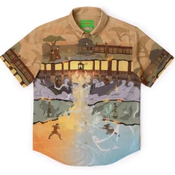 Avatar|Nickelodeon|Nickelodeon Avatar: The Last Airbender "Crossroads of Destiny" – KUNUFLEX Short Sleeve Shirt