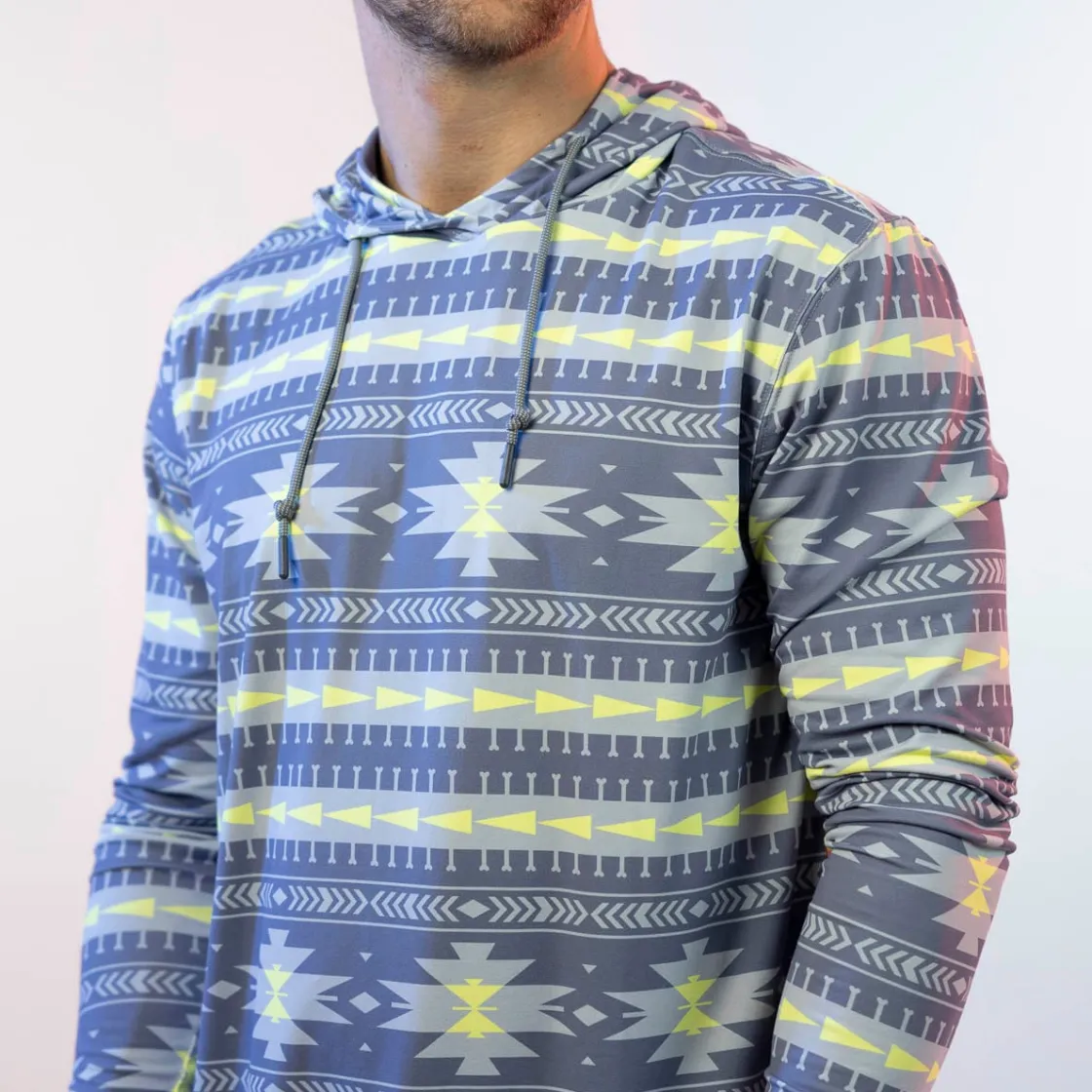 Performance Hoodies|Outerwear|RSVLTS Aztec Gray – Performance Hoodie