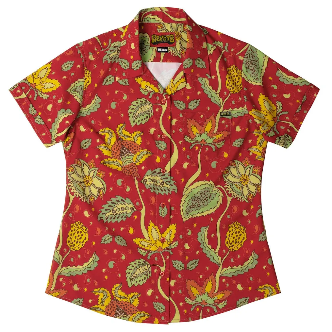 Short Sleeve Shirts|Rsvlts|RSVLTS Baba O’Redly – Women's KUNUFLEX Short Sleeve Shirt