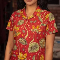 Short Sleeve Shirts|Rsvlts|RSVLTS Baba O’Redly – Women's KUNUFLEX Short Sleeve Shirt
