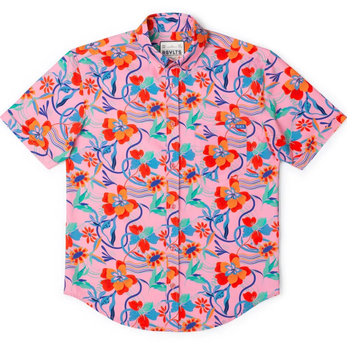 Short Sleeve Shirts|Short Sleeves|RSVLTS Back to the Fuchsia – KUNUFLEX Short Sleeve Shirt