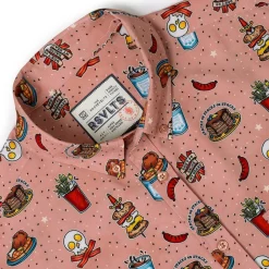 Short Sleeve Shirts|Short Sleeves|RSVLTS Bacon, Ink, and Cheese – KUNUFLEX Short Sleeve Shirt