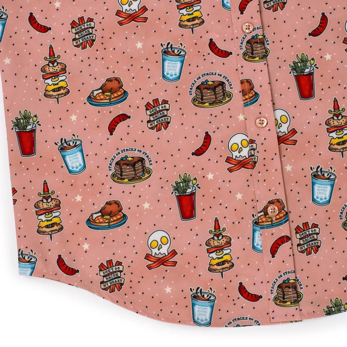 Short Sleeve Shirts|Short Sleeves|RSVLTS Bacon, Ink, and Cheese – KUNUFLEX Short Sleeve Shirt