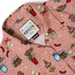 Short Sleeve Shirts|Rsvlts|RSVLTS Bacon, Ink, and Cheese – Women's KUNUFLEX Short Sleeve Shirt