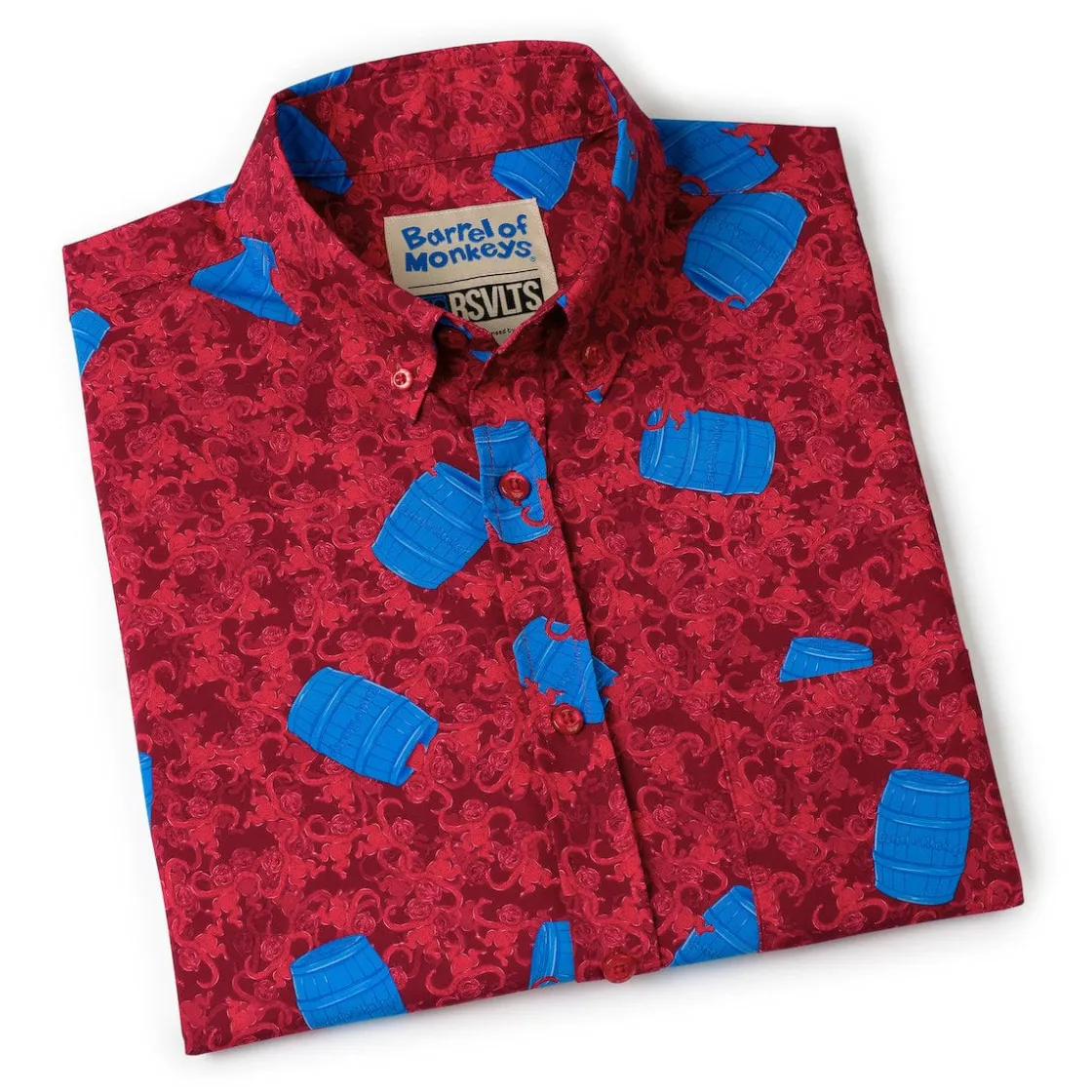 Hasbro|Game Night|Game Night Barrel of Monkeys "Monkeyin’ Around" – KUNUFLEX Short Sleeve Shirt