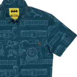 Paging Mr. Morrow|Dc|Batman "Batprints" – KUNUFLEX Short Sleeve Shirt