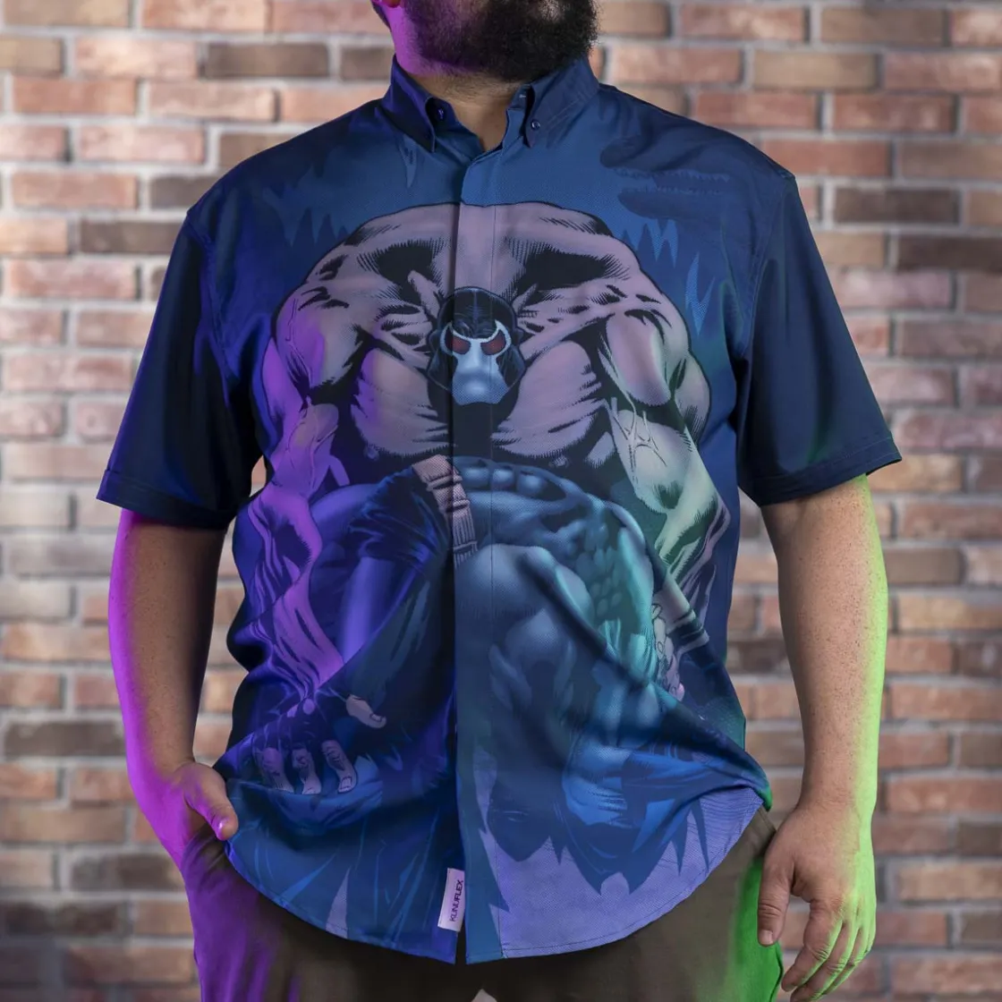 Dc|Batman|Batman "Breaking Bat" – KUNUFLEX Short Sleeve Shirt
