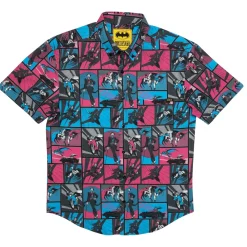 Paging Mr. Morrow|Dc|Batman "Funny Papers" – KUNUFLEX Short Sleeve Shirt