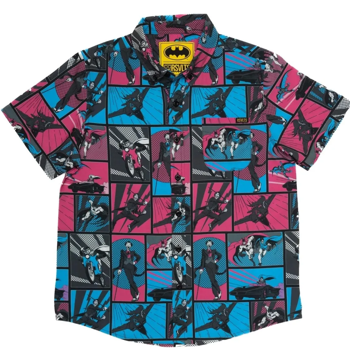 Dc|Batman|Batman "Funny Papers" – Youth KUNUFLEX Short Sleeve Shirt