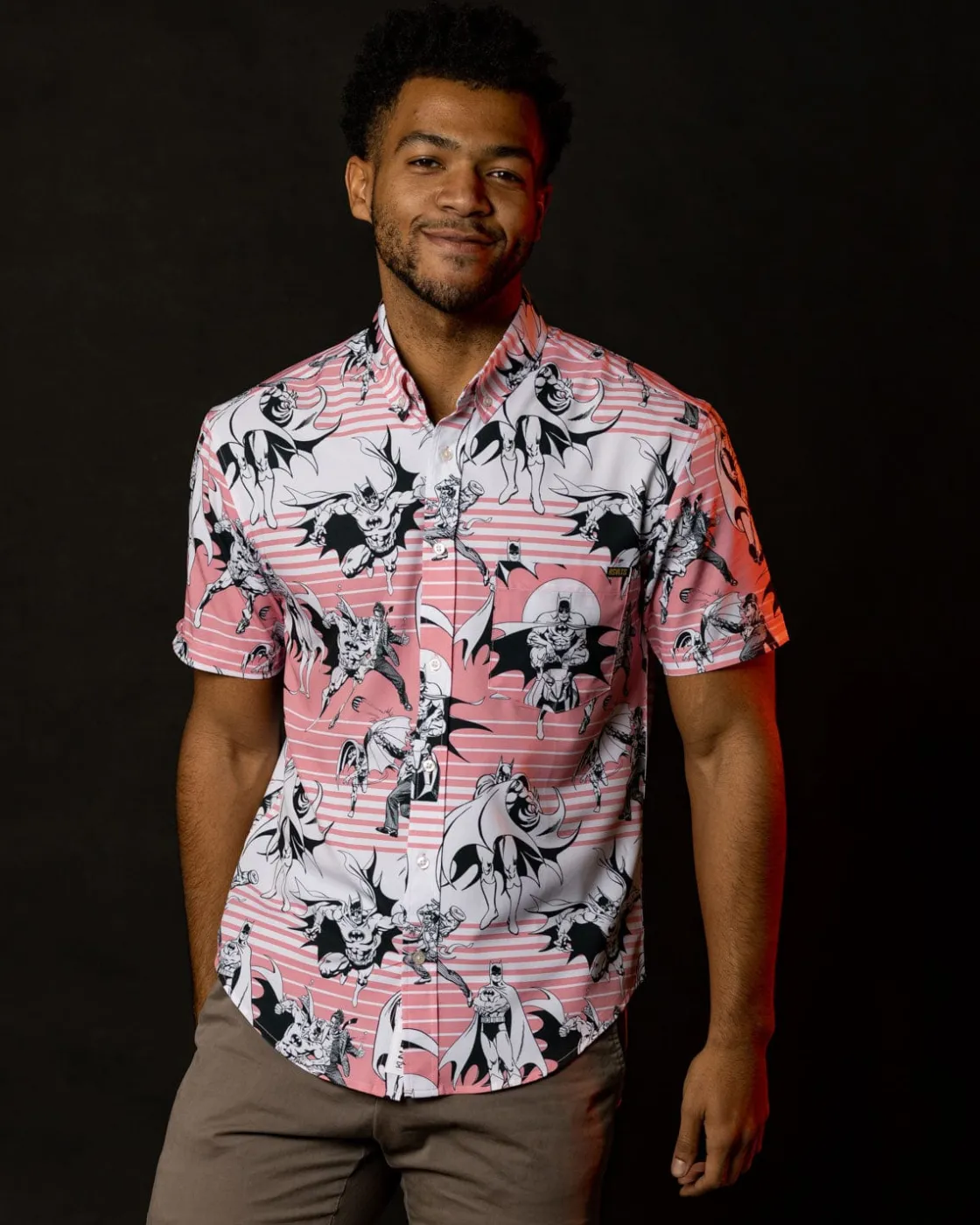 Paging Mr. Morrow|Dc|Batman "Sundown On Gotham City™" – KUNUFLEX Short Sleeve Shirt