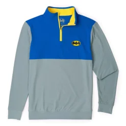 Quarter Zips|Greatest Hits|Batman ™ 85th Anniversary "Holy Activewear, !" – Quarter Zip