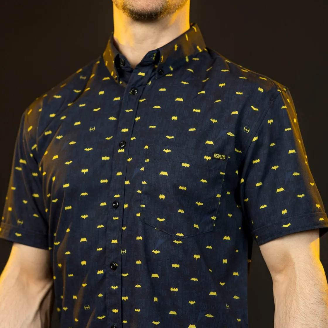 Dc|Batman|Batman ™ 85th Anniversary "I Am Vengeance" – KUNUFLEX Short Sleeve Shirt