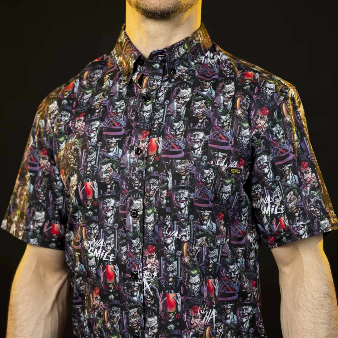 Dc|Batman|Batman ™ 85th Anniversary "Last Laugh" – KUNUFLEX Short Sleeve Shirt