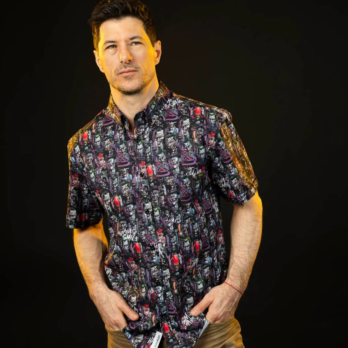 Dc|Batman|Batman ™ 85th Anniversary "Last Laugh" – KUNUFLEX Short Sleeve Shirt