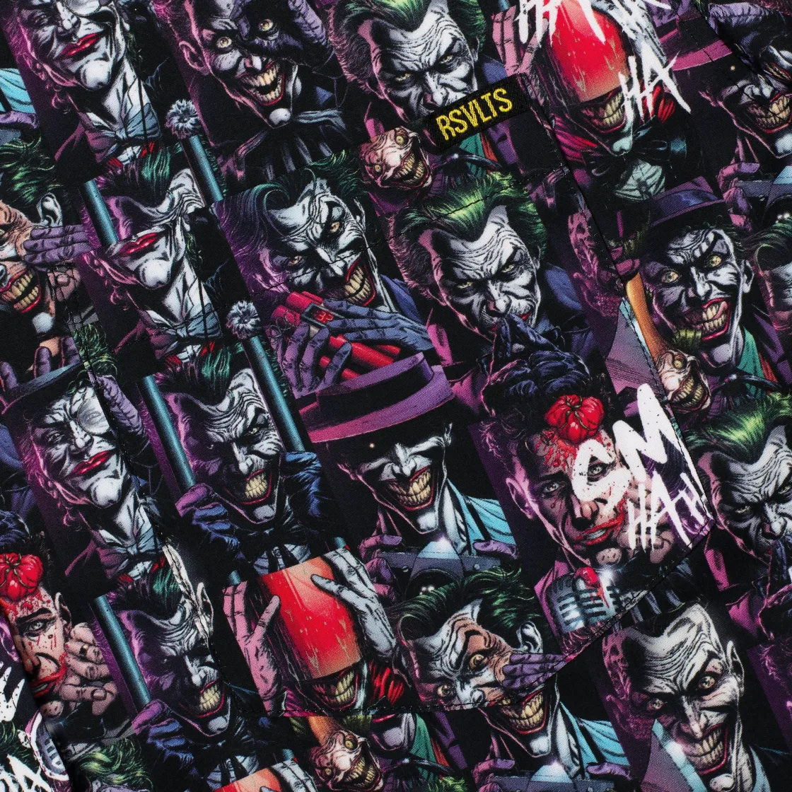 Dc|Batman|Batman ™ 85th Anniversary "Last Laugh" – KUNUFLEX Short Sleeve Shirt