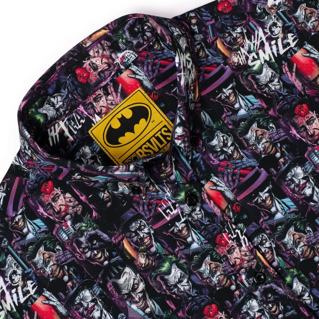 Dc|Batman|Batman ™ 85th Anniversary "Last Laugh" – KUNUFLEX Short Sleeve Shirt
