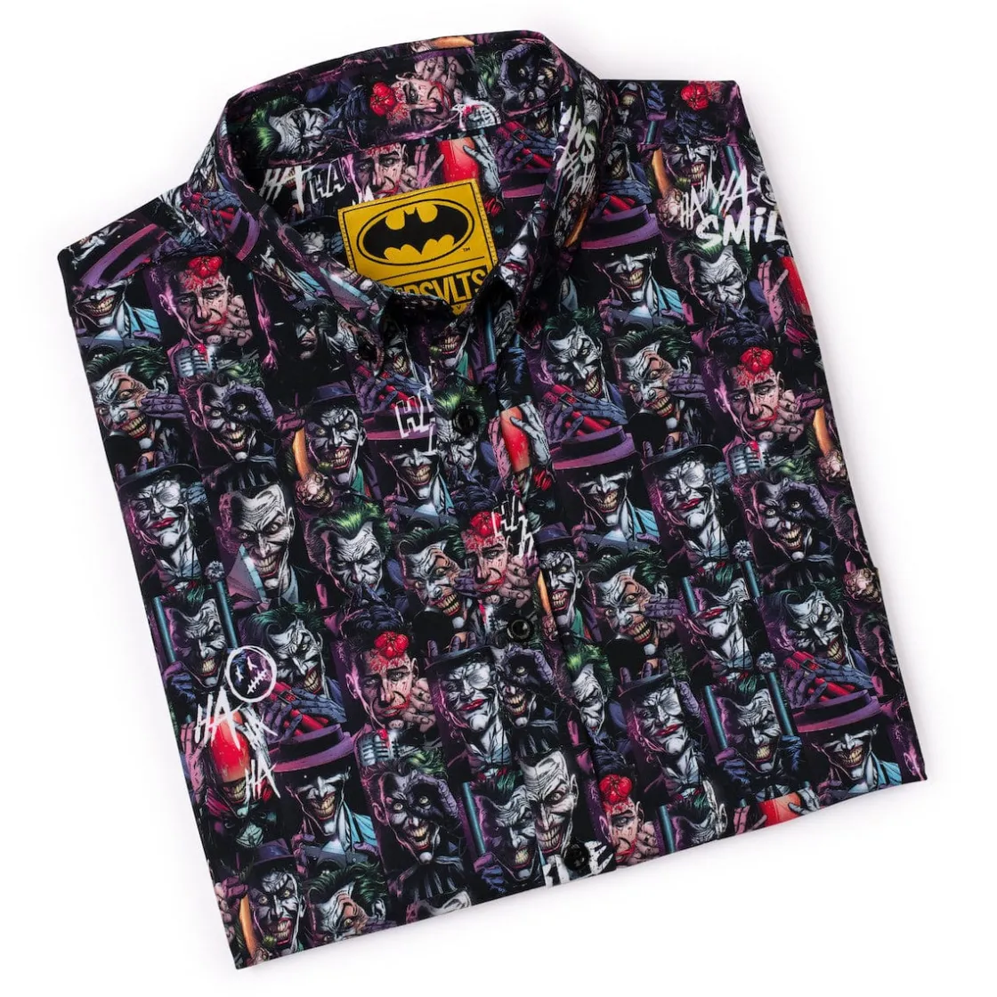 Dc|Batman|Batman ™ 85th Anniversary "Last Laugh" – KUNUFLEX Short Sleeve Shirt