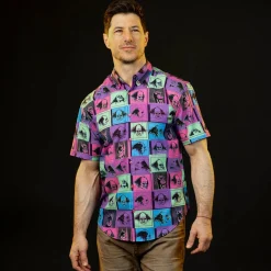 Dc|Batman|Batman ™ 85th Anniversary "Penguin Pop" – KUNUFLEX Short Sleeve Shirt