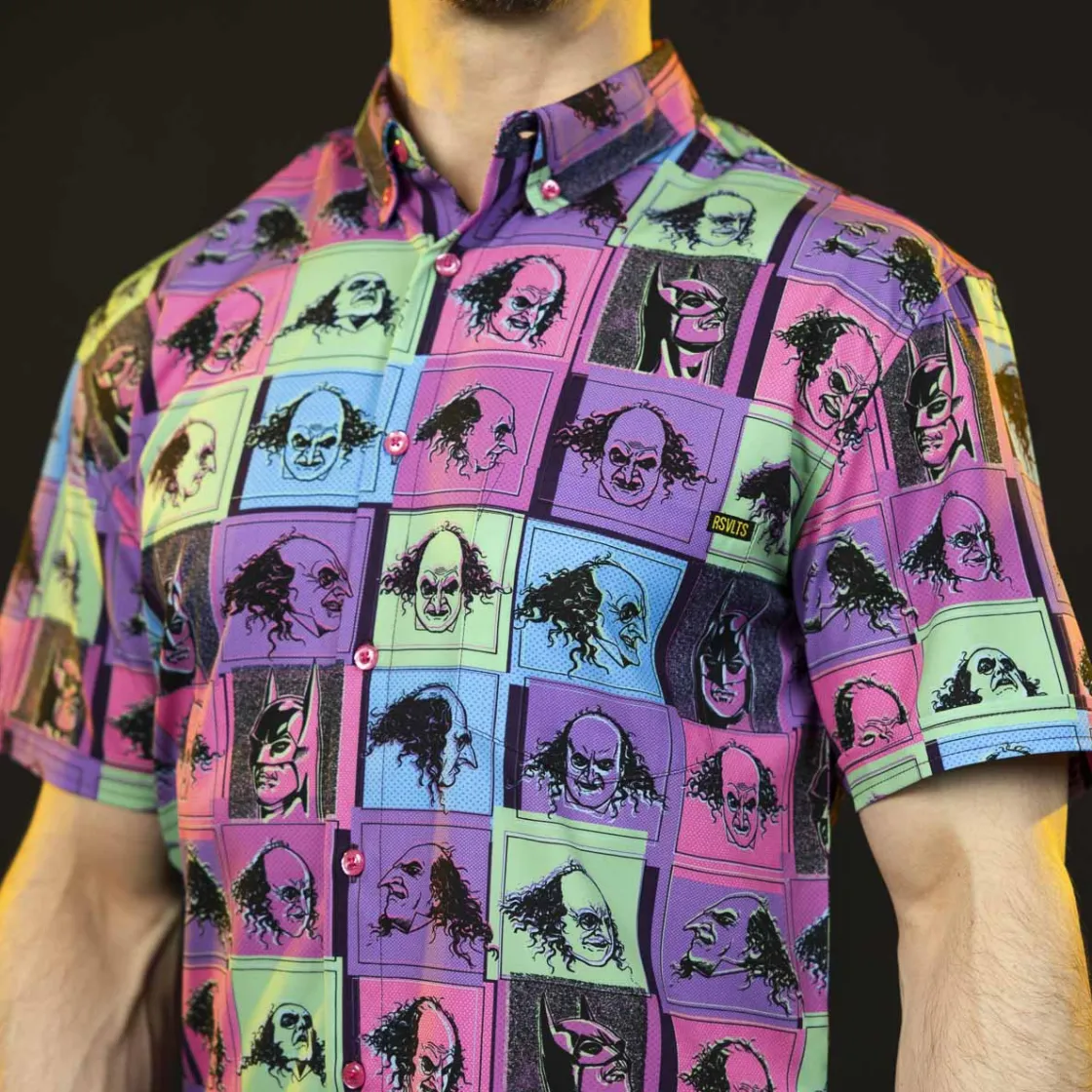 Dc|Batman|Batman ™ 85th Anniversary "Penguin Pop" – KUNUFLEX Short Sleeve Shirt