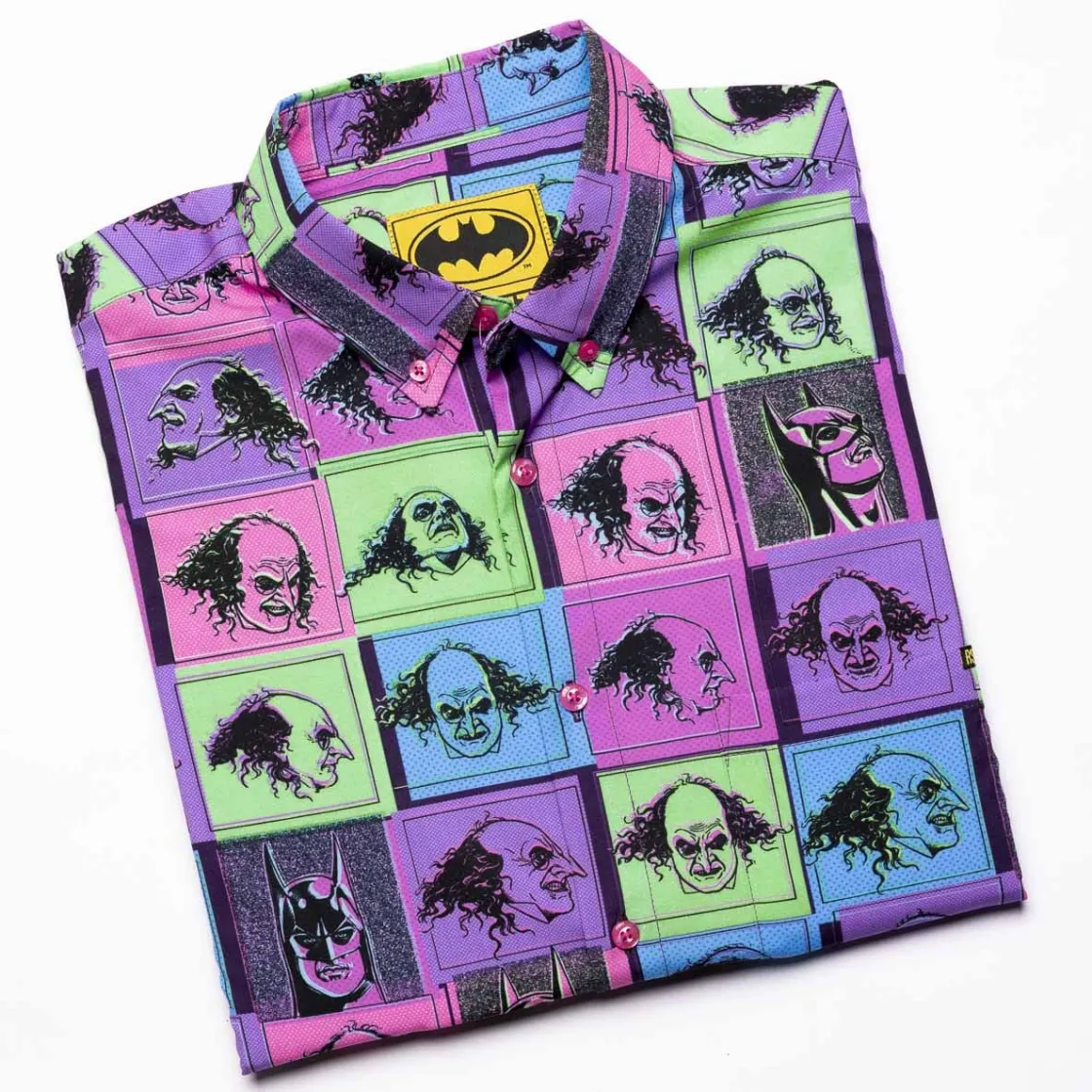 Dc|Batman|Batman ™ 85th Anniversary "Penguin Pop" – KUNUFLEX Short Sleeve Shirt