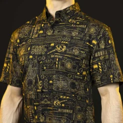 Dc|Batman|Batman ™ 85th Anniversary "Property of Wayne Enterprises" – KUNUFLEX Short Sleeve Shirt