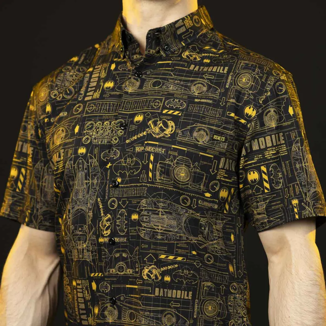 Dc|Batman|Batman ™ 85th Anniversary "Property of Wayne Enterprises" – KUNUFLEX Short Sleeve Shirt