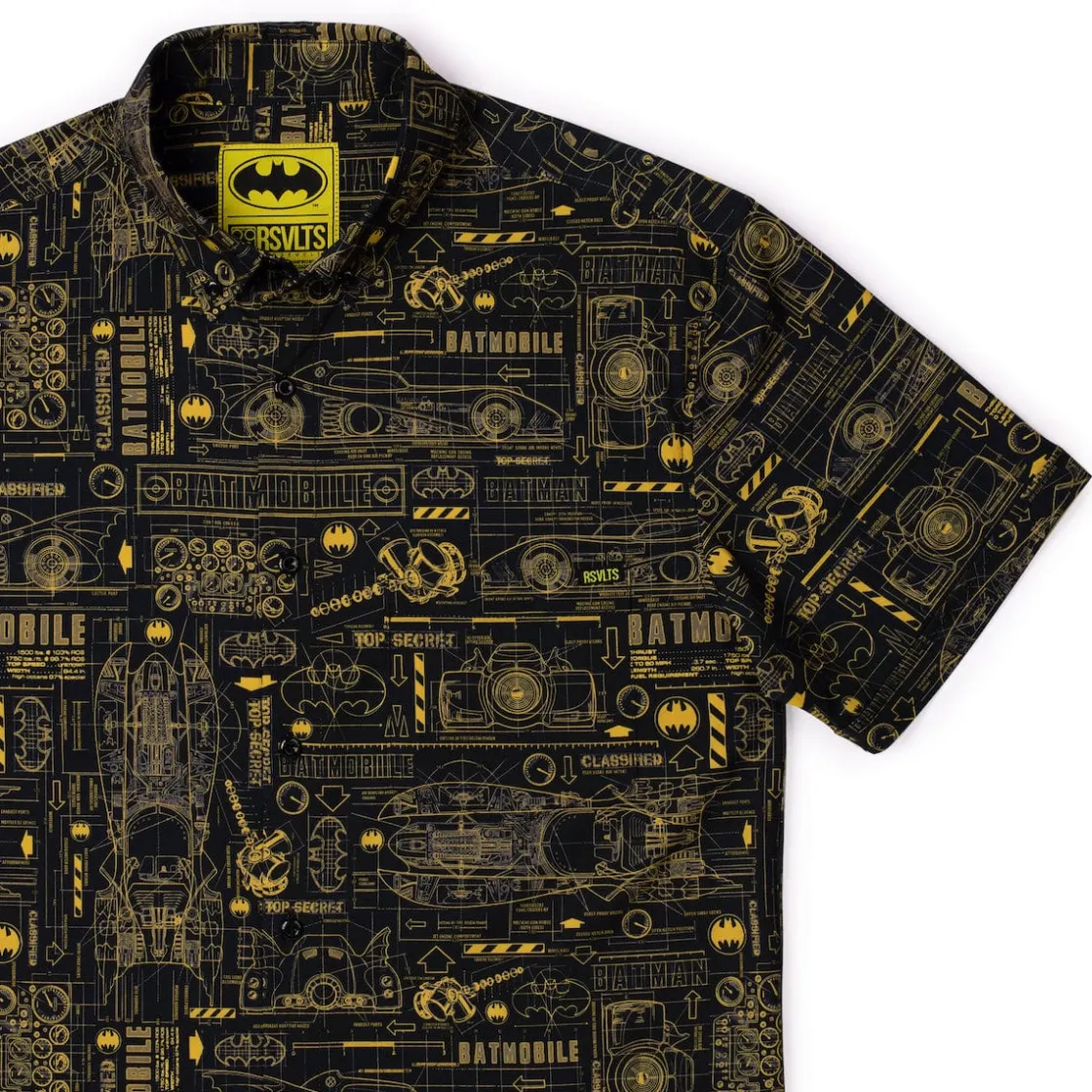 Dc|Batman|Batman ™ 85th Anniversary "Property of Wayne Enterprises" – KUNUFLEX Short Sleeve Shirt