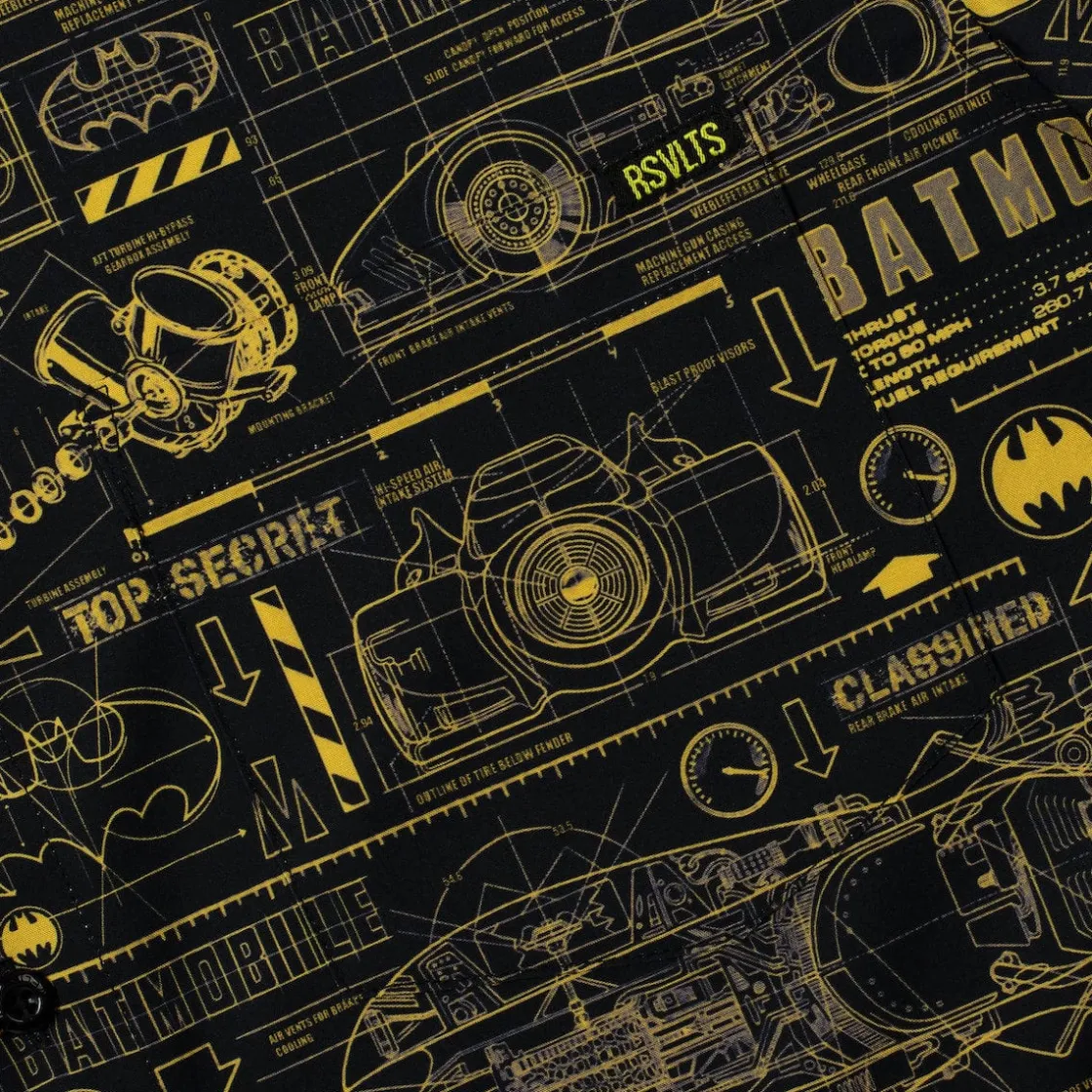 Dc|Batman|Batman ™ 85th Anniversary "Property of Wayne Enterprises" – KUNUFLEX Short Sleeve Shirt