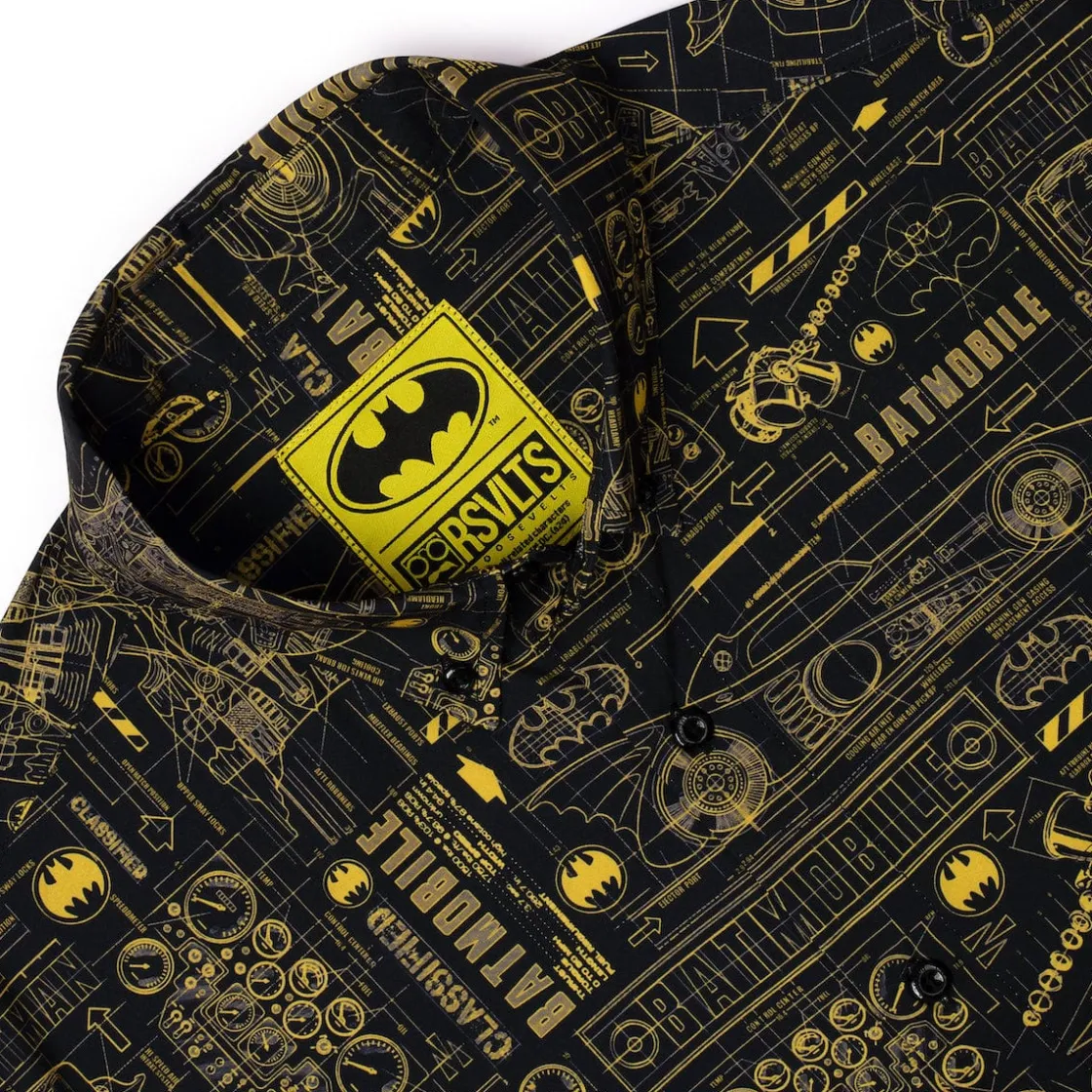 Dc|Batman|Batman ™ 85th Anniversary "Property of Wayne Enterprises" – KUNUFLEX Short Sleeve Shirt