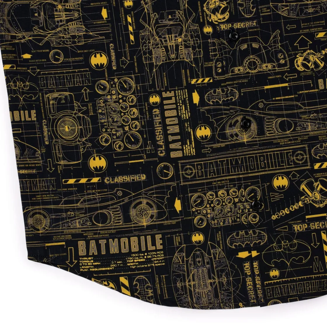 Dc|Batman|Batman ™ 85th Anniversary "Property of Wayne Enterprises" – KUNUFLEX Short Sleeve Shirt
