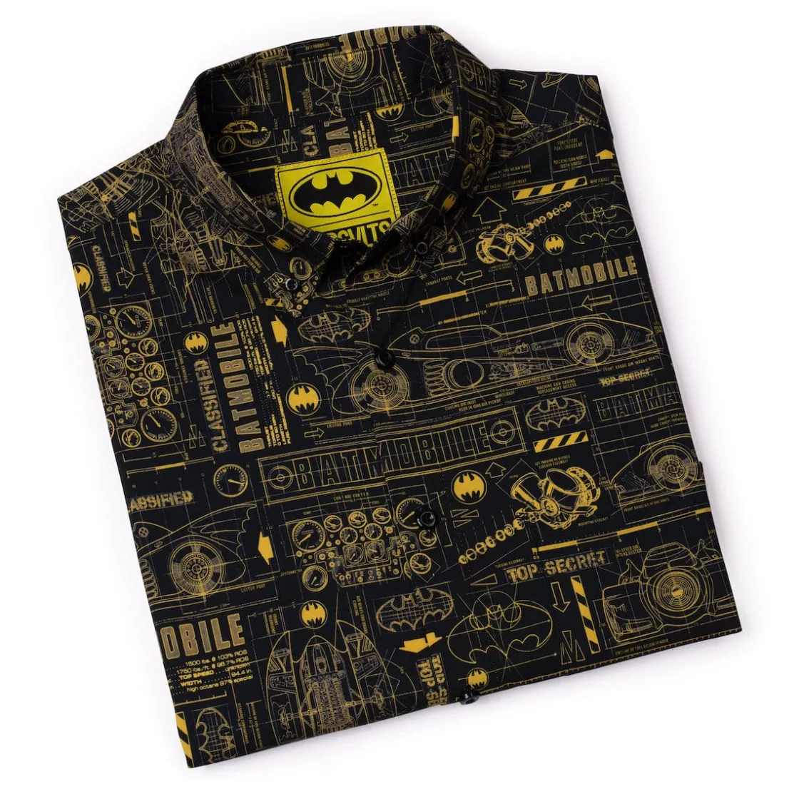 Dc|Batman|Batman ™ 85th Anniversary "Property of Wayne Enterprises" – KUNUFLEX Short Sleeve Shirt