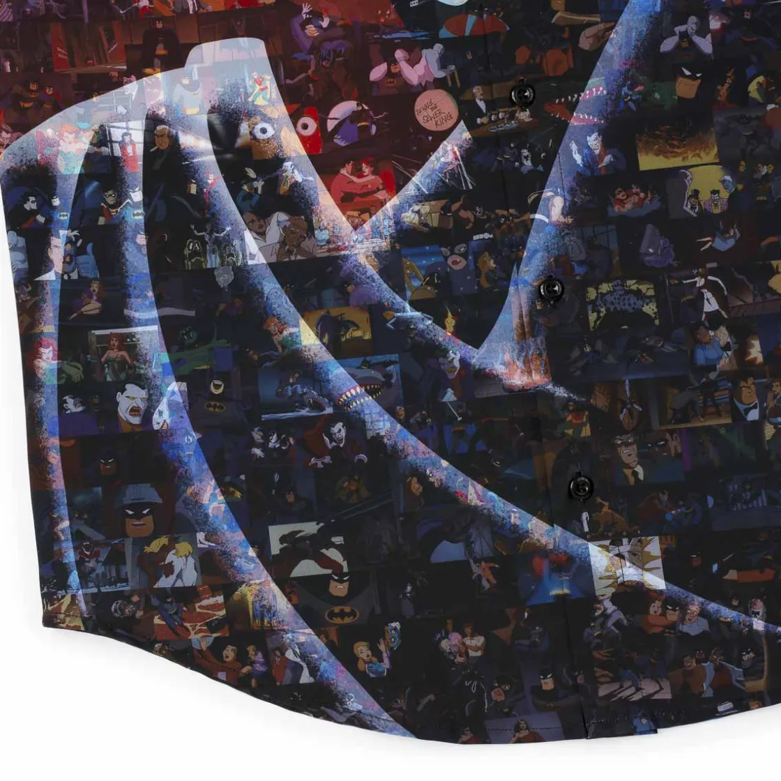 Dc|Batman|Batman : The Animated Series "I Am the Night" – KUNUFLEX Short Sleeve Shirt