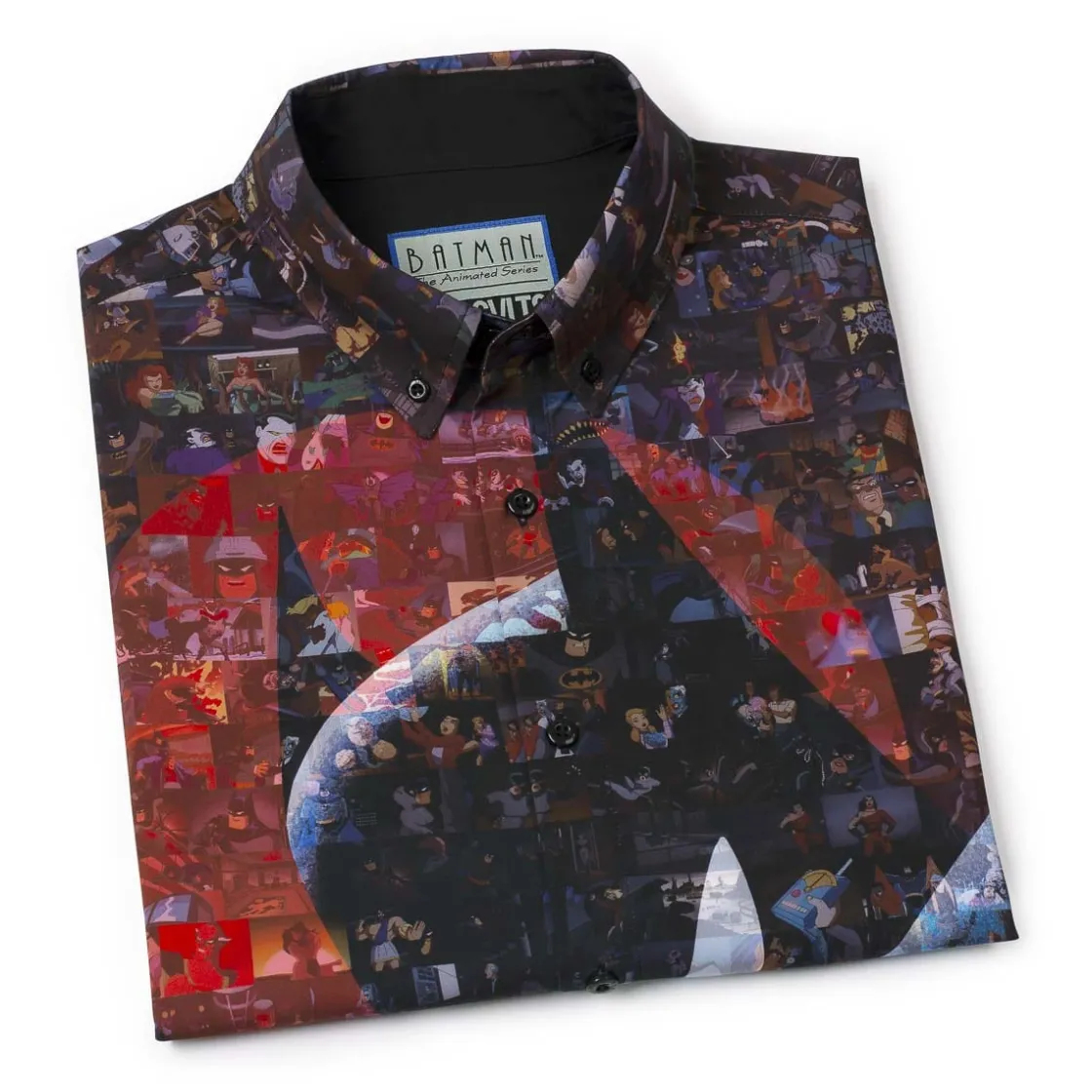 Dc|Batman|Batman : The Animated Series "I Am the Night" – KUNUFLEX Short Sleeve Shirt