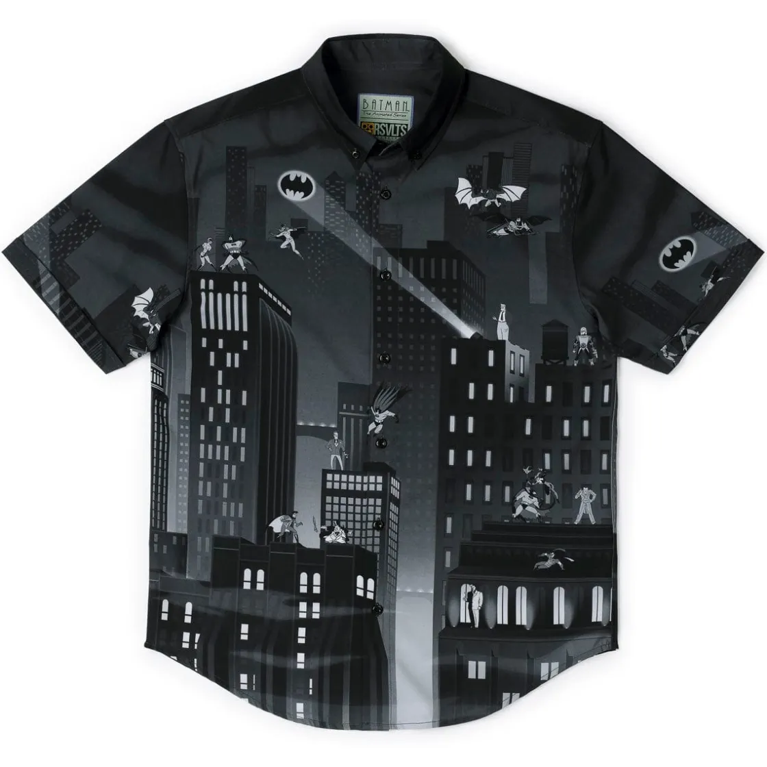 Dc|Batman|Batman : The Animated Series "Gotham Knights" – KUNUFLEX Short Sleeve Shirt