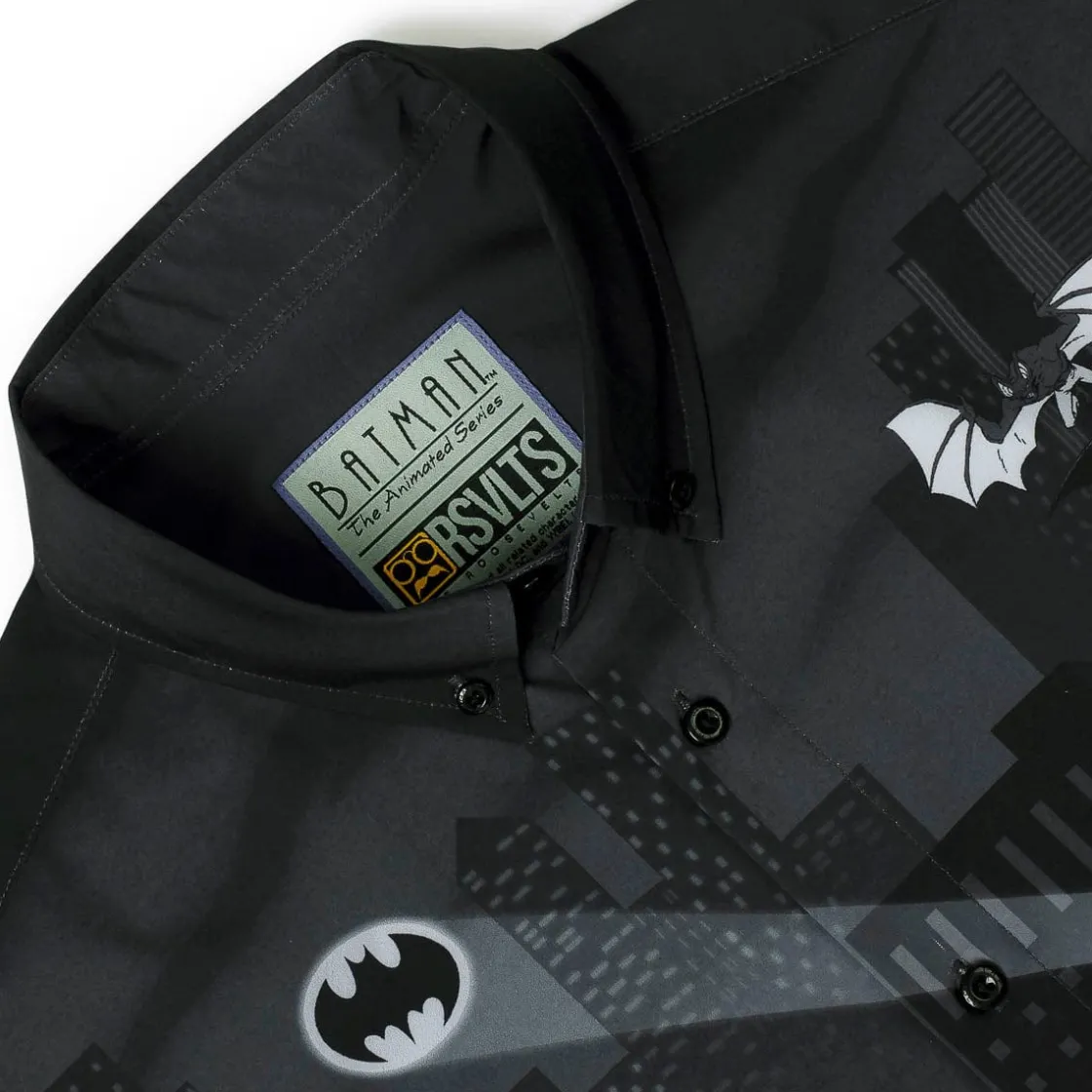 Dc|Batman|Batman : The Animated Series "Gotham Knights" – KUNUFLEX Short Sleeve Shirt