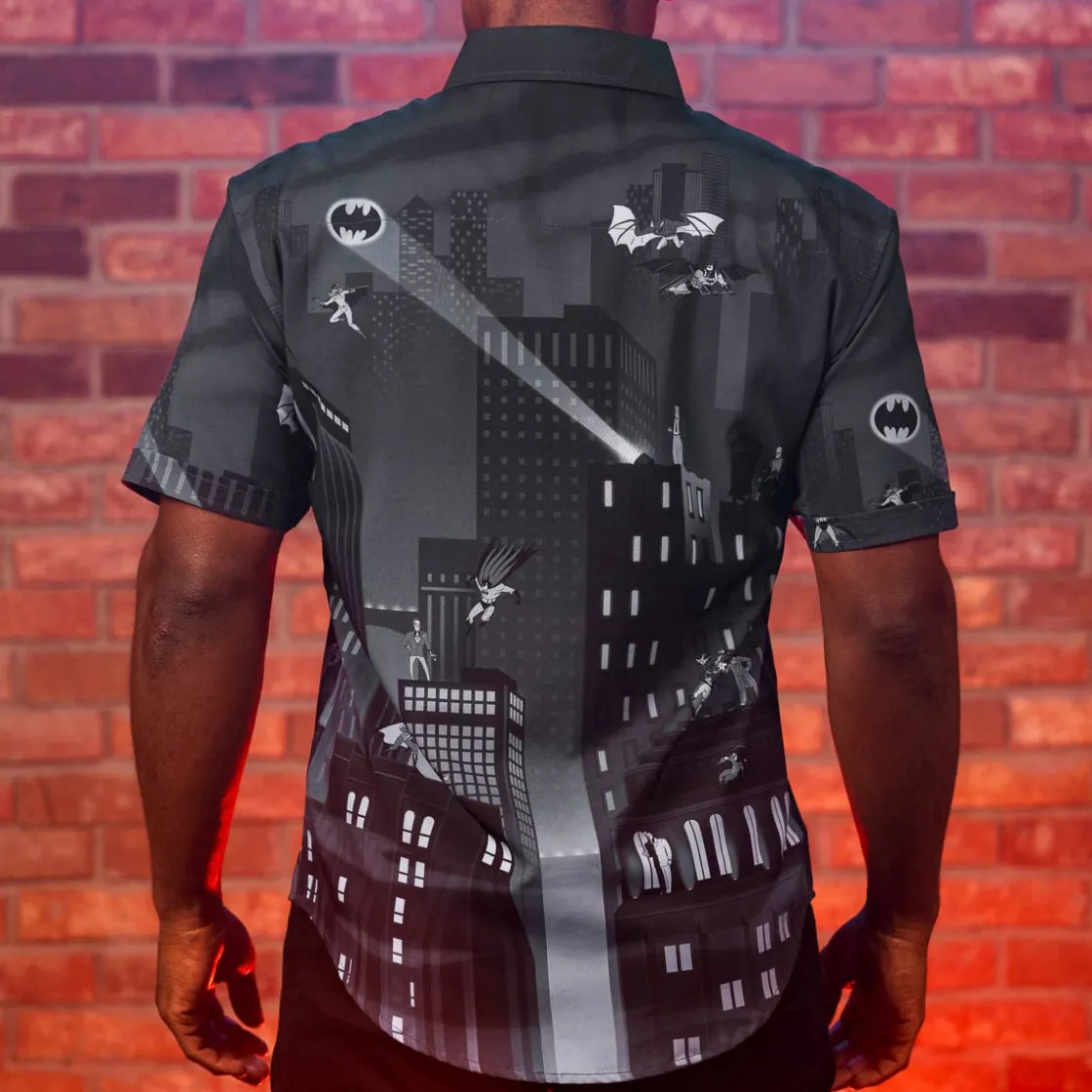 Dc|Batman|Batman : The Animated Series "Gotham Knights" – KUNUFLEX Short Sleeve Shirt
