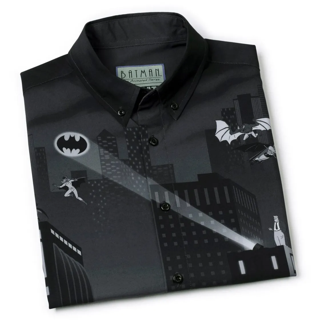 Dc|Batman|Batman : The Animated Series "Gotham Knights" – KUNUFLEX Short Sleeve Shirt