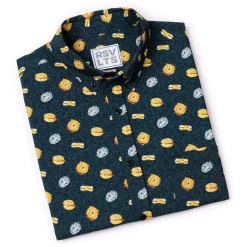 Short Sleeve Shirts|Short Sleeves|RSVLTS B.E.C. Bliss – KUNUFLEX Short Sleeve Shirt