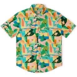 Short Sleeve Shirts|Bamboo|RSVLTS Big Cat Cabana – Bamboo Short Sleeve Shirt