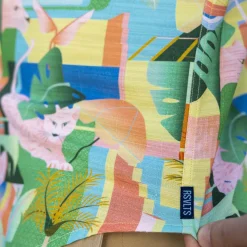 Short Sleeve Shirts|Bamboo|RSVLTS Big Cat Cabana – Bamboo Short Sleeve Shirt